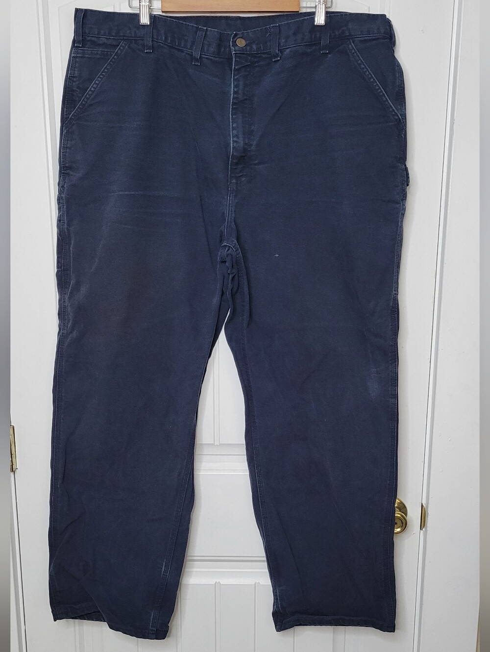 Carhartt Navy Blue Men's Carpenter Pants 44x34